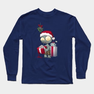 Christmas Zombie Long Sleeve T-Shirt